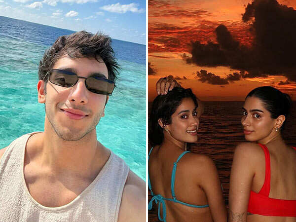 Pictures from Vedang Raina and Khushi Kapoors beach holiday