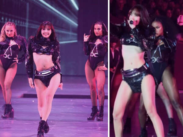 BLACKPINKâs Lisa dazzles in all-black lingerie at Victorias Secret Show