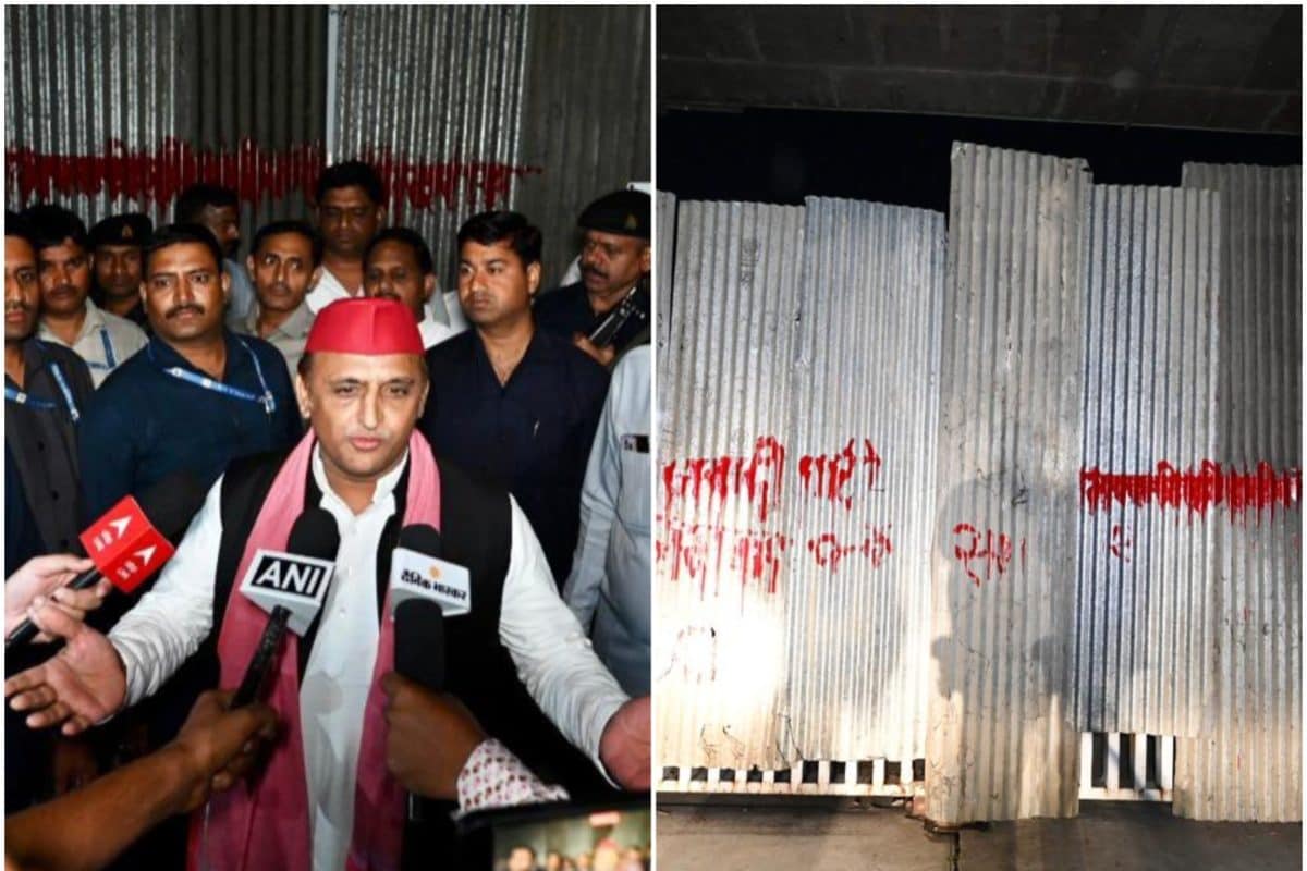 ‘Ostentatious Amritkal Of Freedom’: Akhilesh Yadav Slams UP Govt For Blocking Entry To JPNIC In Lucknow