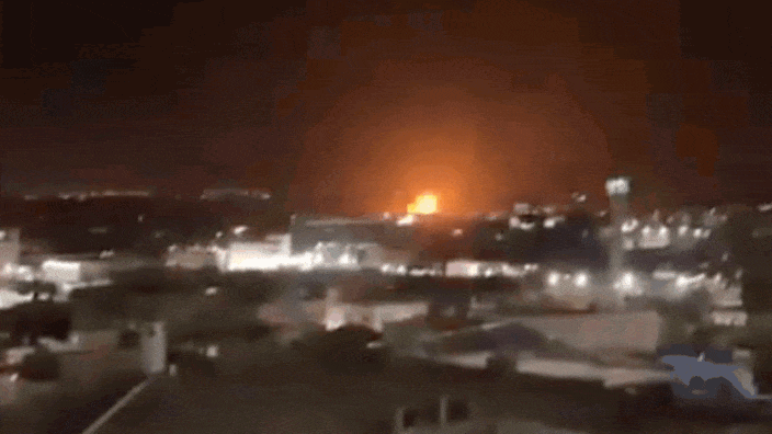 Video: Israeli sky turn into battle zone after Iran launches missiles