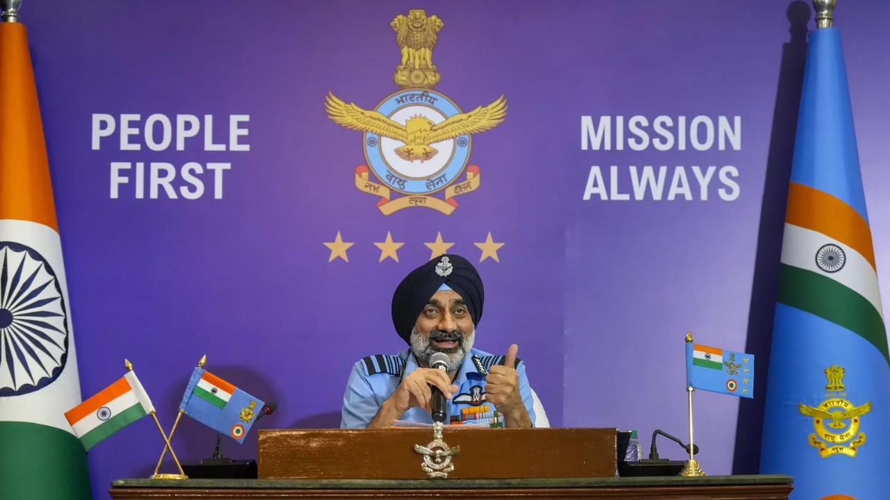 ‘China rapidly building infrastructure along LAC’: IAF chief Amar Preet Singh