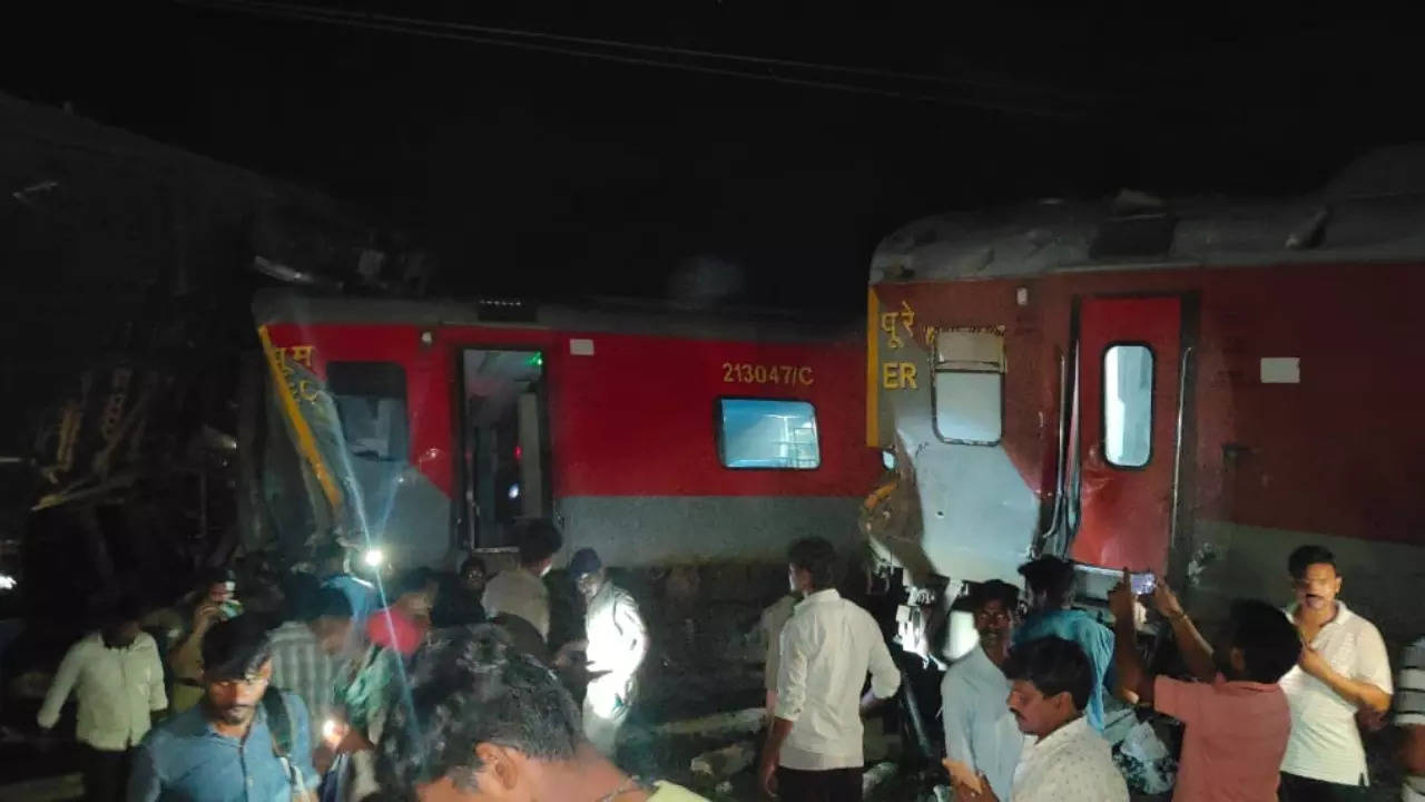 Chennai train collision: 12-13 coaches derailed; injured taken to hospitals