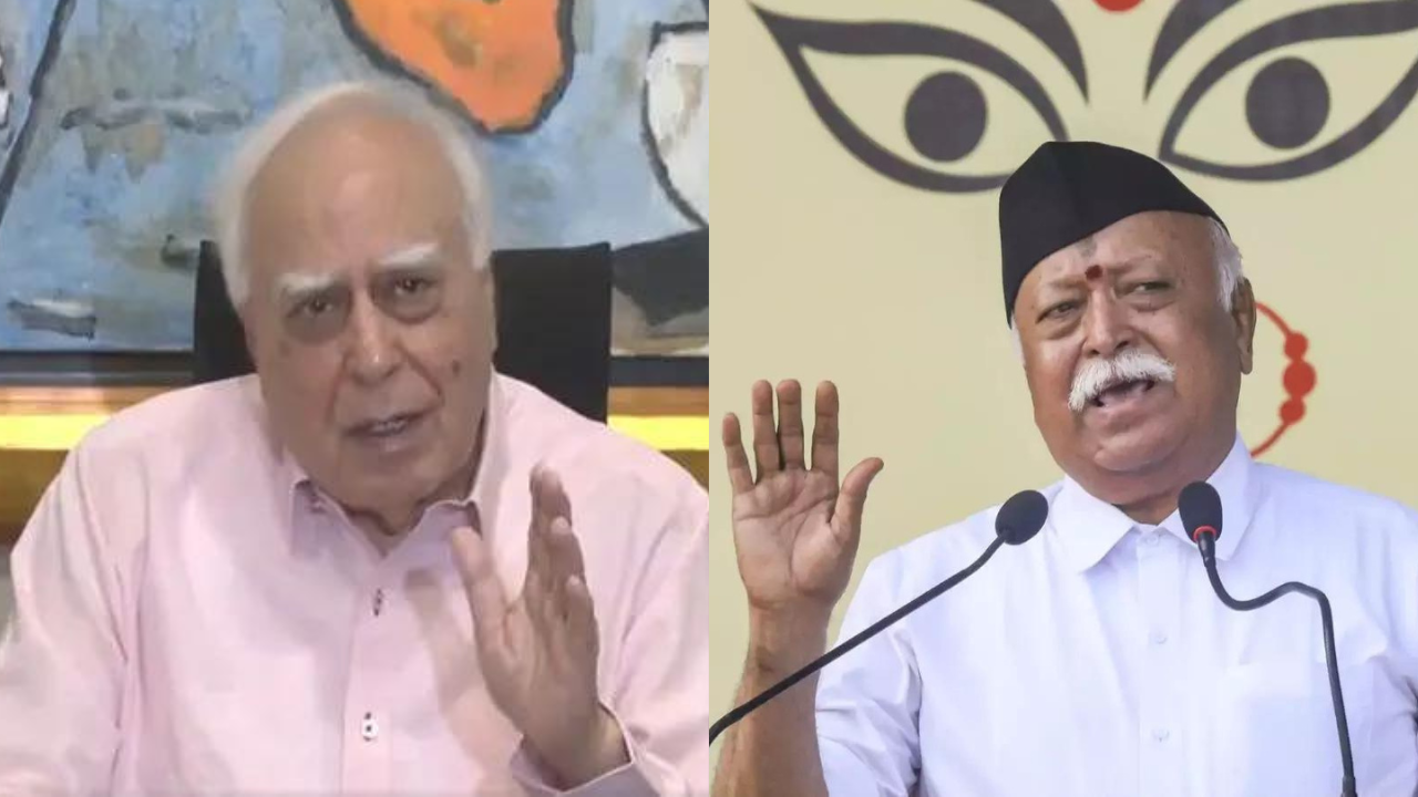 ‘Who is listening? Modi?’: Kapil Sibal on RSS chief Bhagwat’s remarks