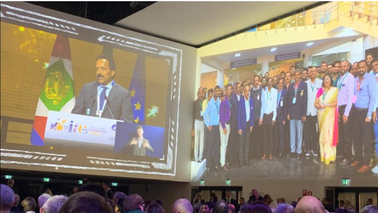 Isro honored with IAF World Space Award for Chandrayaan-3