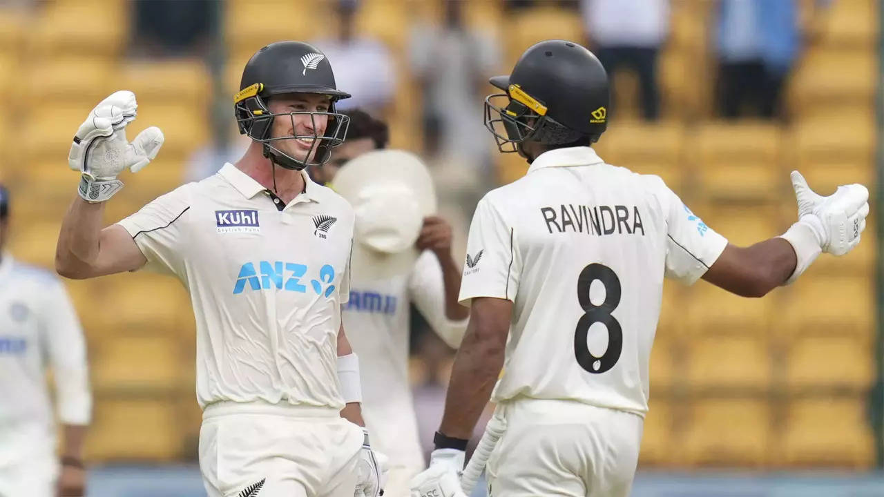 Rachin stars in NZ’s first Test win in India in 36 years
