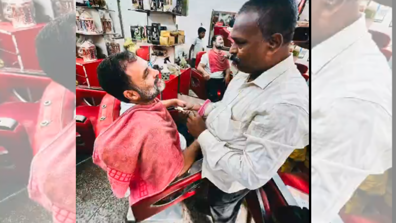 ‘Kuch nahi bachta hai’: Rahul visits barber for a trim and his story