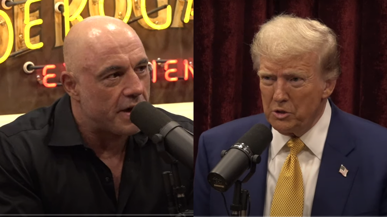Rogan Josh: In 3-hour male-bonding podcast, Donald Trump ducks & weaves