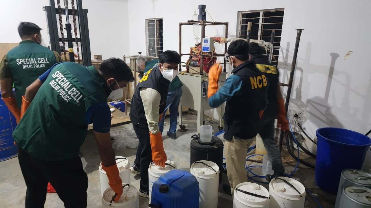 Breaking Bad in Noida?: NCB busts meth lab, seizes 95kg drugs; Tihar warden arrested