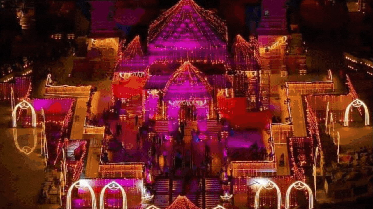 Ayodhya dazzles on Diwali eve, sets Guinness World Records with 25 lakh diyas lit