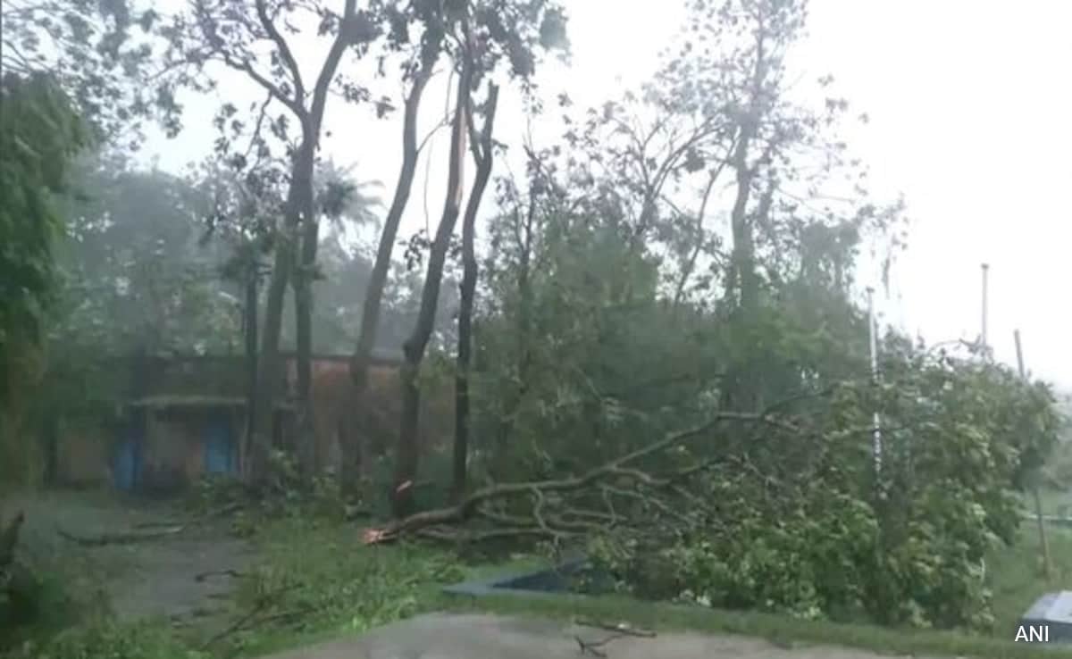Cyclone Dana Makes Landfall With Heavy Rain, Strong Winds In Odisha, Bengal