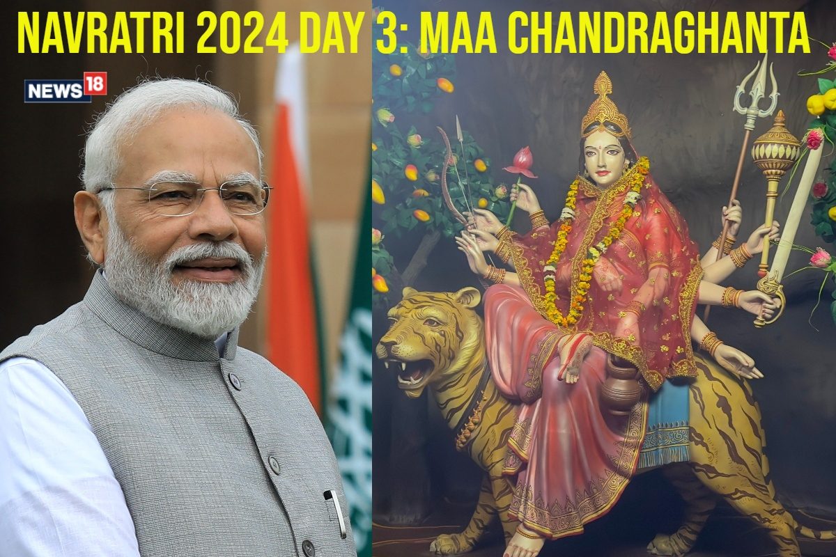 Navratri 2024 Day 3: PM Modi Reveres Maa Chandraghanta — ‘May the Goddess Bless All Her Devotees’