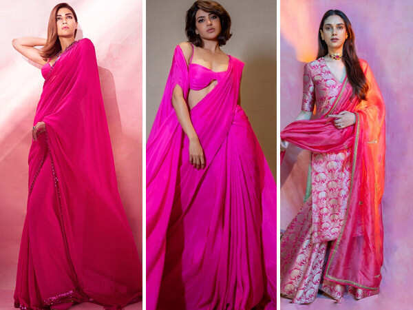 Navratri Day 8: Celebs who aced pink outfits