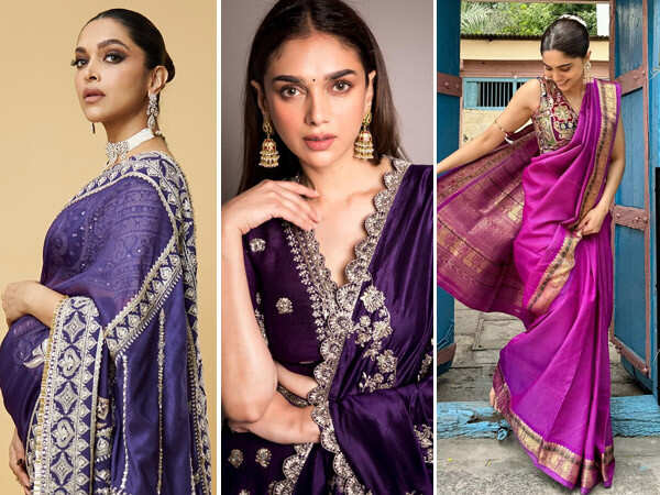Navratri Day 9: Celebs who aced purple ethnic outfits