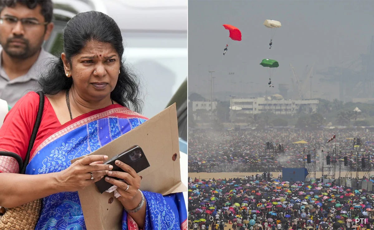 “Unmanageable Gatherings Should…”: DMK MP On 5 Deaths After Air Show