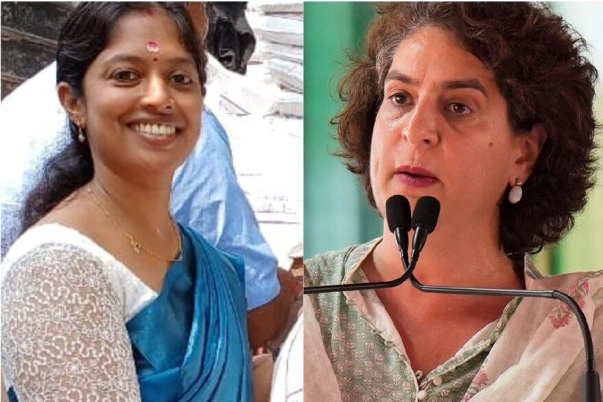 Wayanad Bypolls: BJP Fields Navya Haridas Against Congress’ Priyanka Gandhi