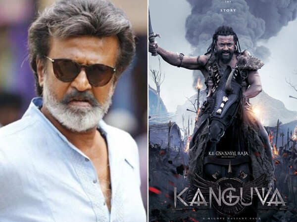 Rajinikanth lauds Suriyaâs Kanguva Team for exceptional work at the launch