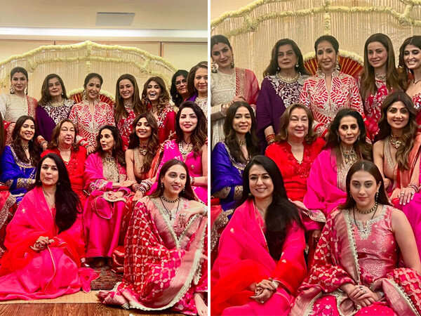 Inside photos of Karwa Chauth at Sunita Kapoors home
