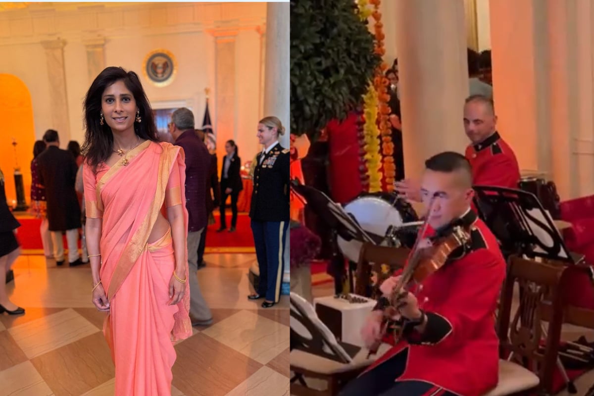 Watch: IMF’s Gopinath Shares White House Band Playing ‘Om Jai Jagdeesh Hare’ For Diwali