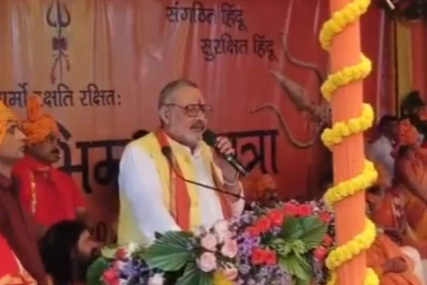 Giriraj Singh Launches ‘Hindu Swabhiman Yatra’ From Bihar’s Bhagalpur, Aims To ‘Unite Community’