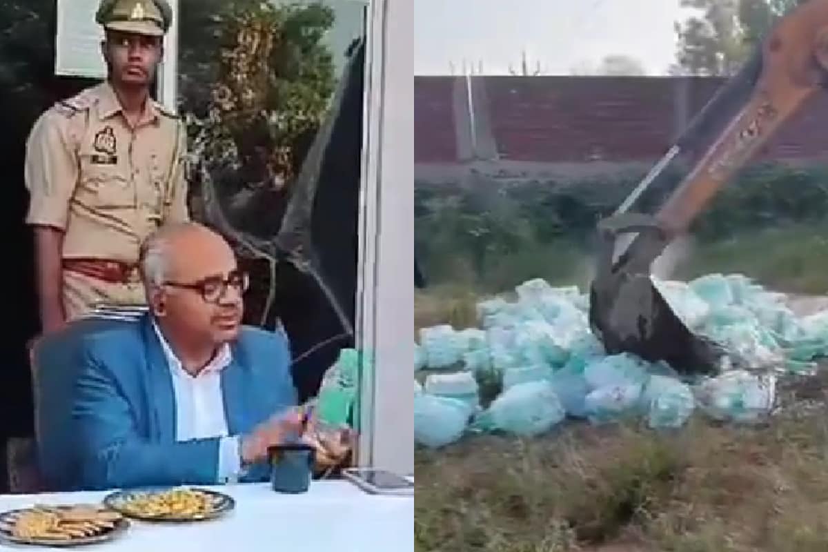 UP’s Baghpat DM Served ‘Bilseri’ Instead of Bisleri During Event, Bulldozer Action Ordered | Video