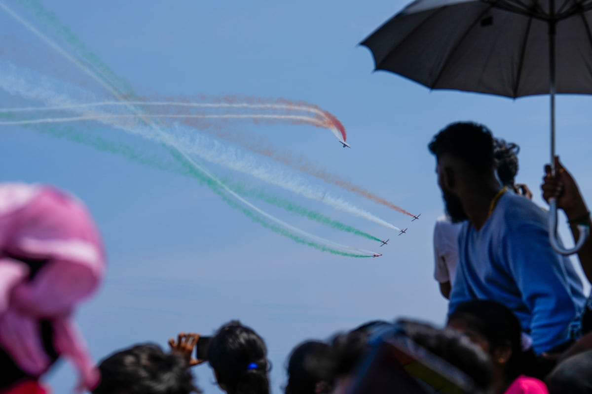 At Least 5 Spectators Die At IAF’s Chennai Airshow, Nearly 100 Hospitalised Due To Dehydration