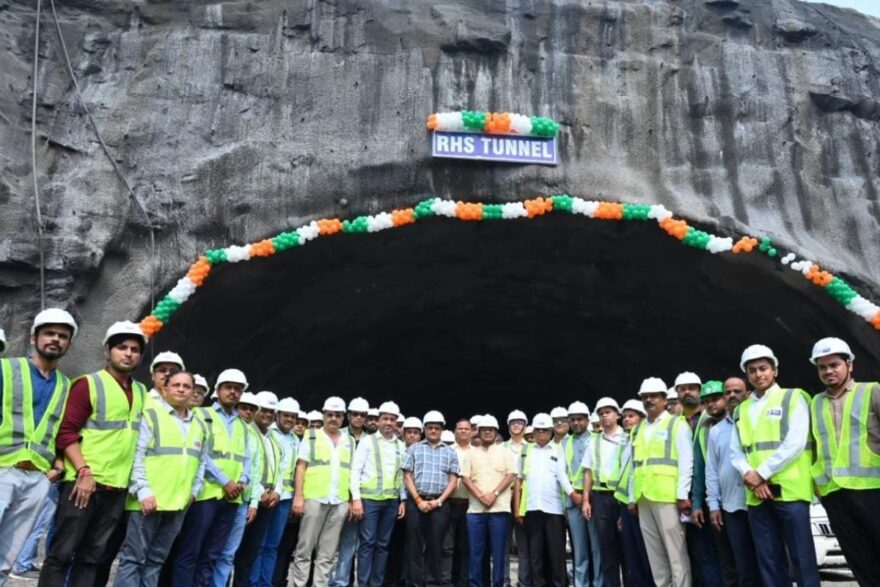 Mumbai-Delhi Expressway: Breakthrough Of Morbe Tunnel On Maharashtra-Gujarat Route Achieved In 17 Months