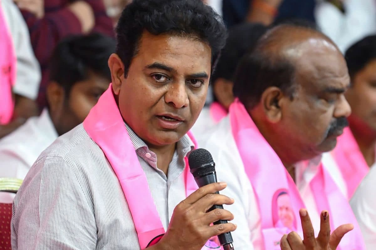 Police Raid BRS Leader KT Rama Rao’s Relative’s Farmhouse