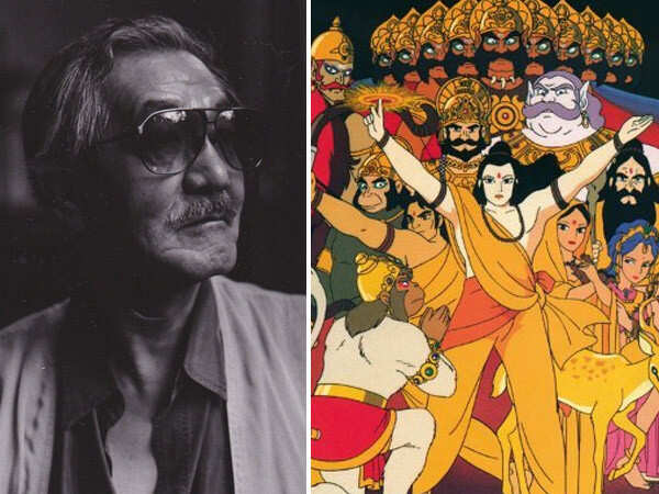 Yugo Sako used hand-drawn animation over computers in Ramayana