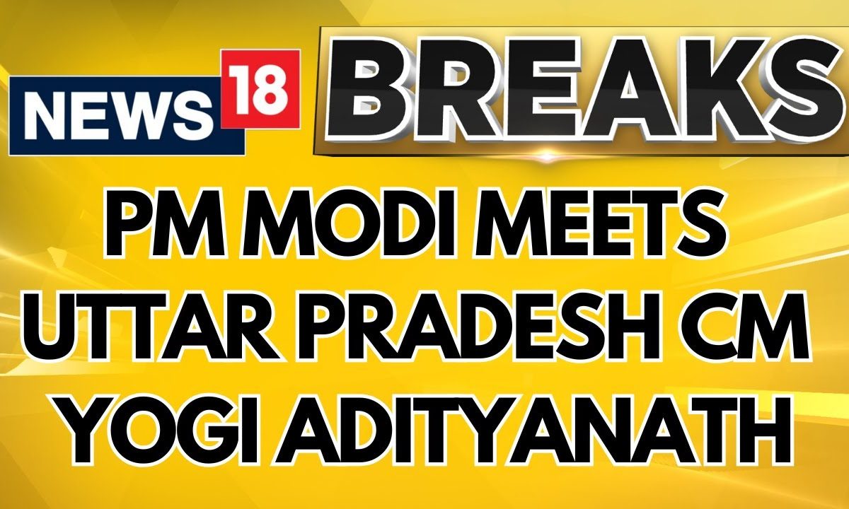 PM Modi Meets Uttar Pradesh Chief Minister Yogi Adityanath | PM Modi News | English News | News18 PM Modi Meets Uttar Pradesh Chief Minister Yogi Adityanath | PM Modi News | English News | News18