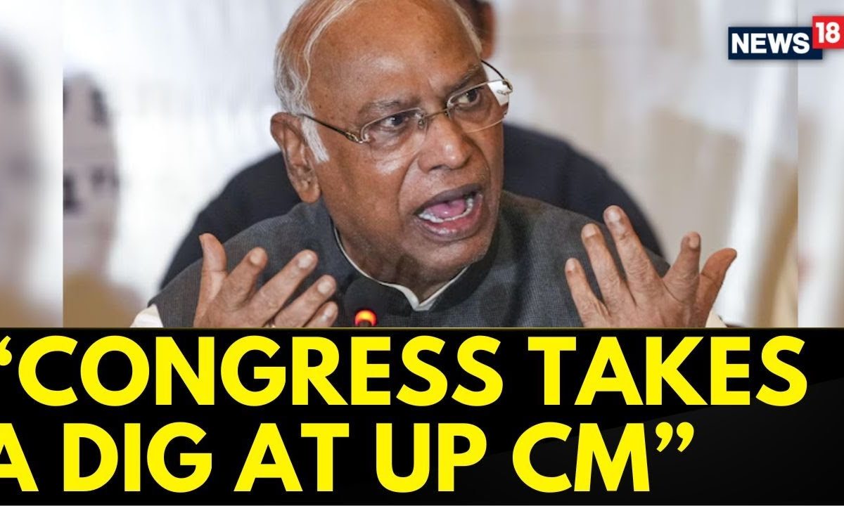 Mallikarjun Kharge’s Indirect Jibe At UP CM Yogi Adityanath | Maharashtra Polls 2024 | Congress