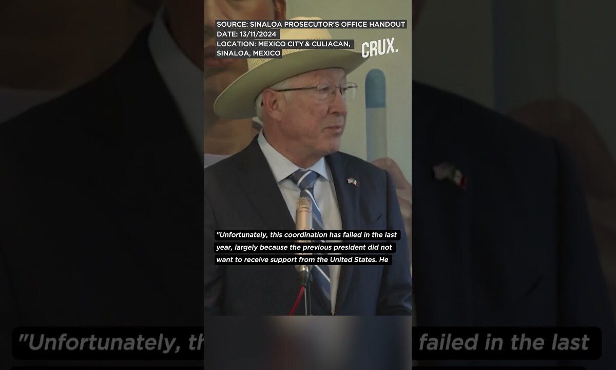 “Hugs, Not Bullets’ Strategy Didn’t Work”, US Envoy To Mexico Slams Obrador’s Policy