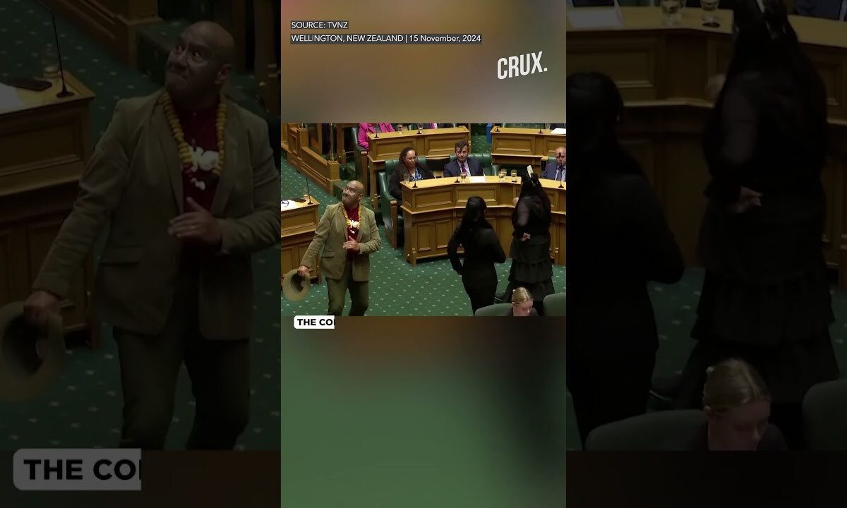 Maori MPs Stage Haka Protest In New Zealand Parliament Against Indigenous Treaty Bill