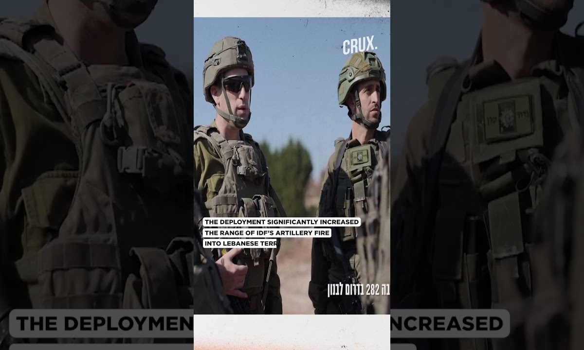 IDF Deploys Artillery In Lebanon For the First Time Since Withdrawal in 2000