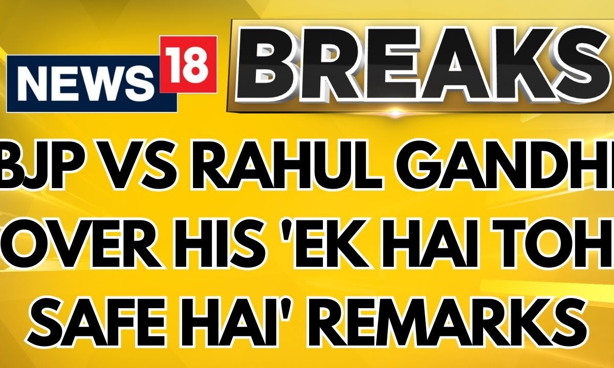 Rahul Gandhi Targets PM Modi Saying BJP Has Looted The People Of India | BJP Vs Congress | News18