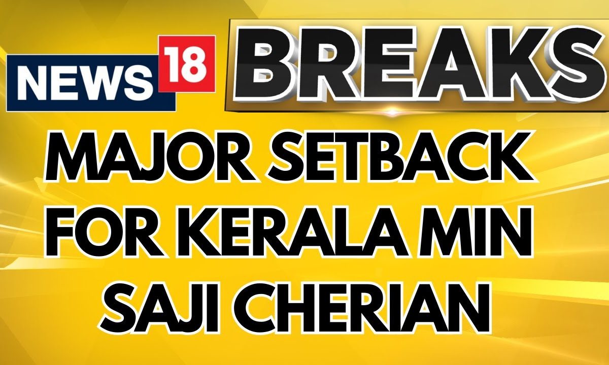 Kerala: Setback For Saji Cherian As Court Orders Cb Probe In Mallapally Case, Quashes Police Report