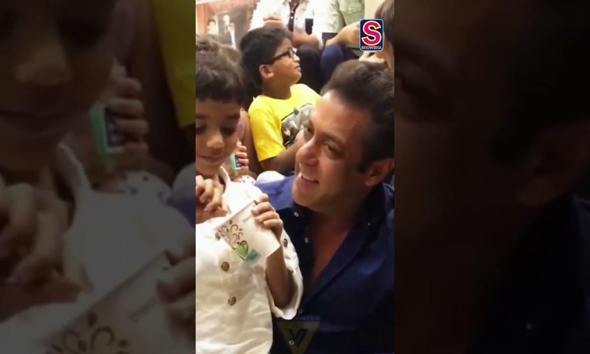 Salman Khan’s Heartwarming Moments with Kids Steal the Show | #shorts | N18S