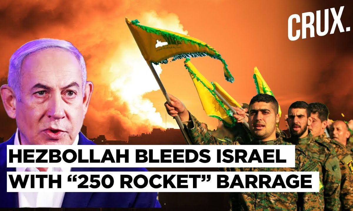 Hezbollah Fires “250 Rockets, Long-range Missiles” at Tel Aviv, IDF Hits “command Centres” in Beirut