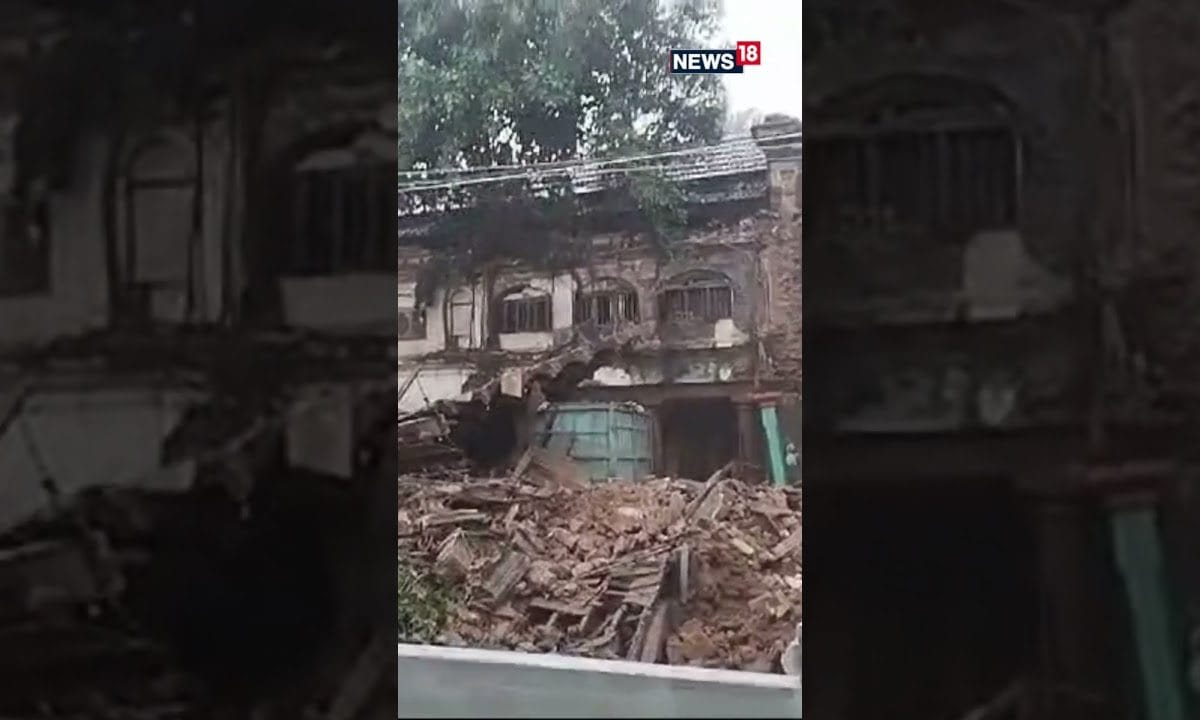 Tamil Nadu – A House Has Collapsed In Balur Village Of Tirugalachery Due To Rain | N18G #Shorts