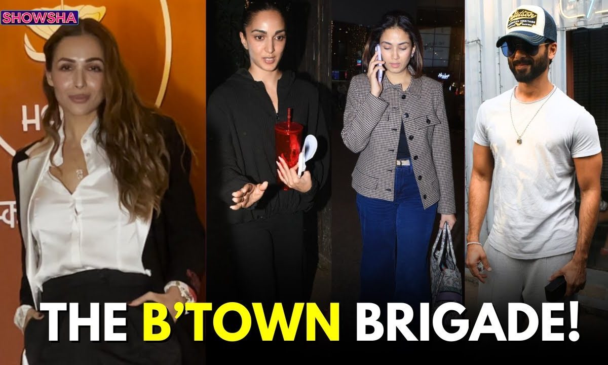 Malaika Arora, Shahid Kapoor, Mira Rajput, Kiara Advani, Uorfi Javed & Orry’s Stylish Outings