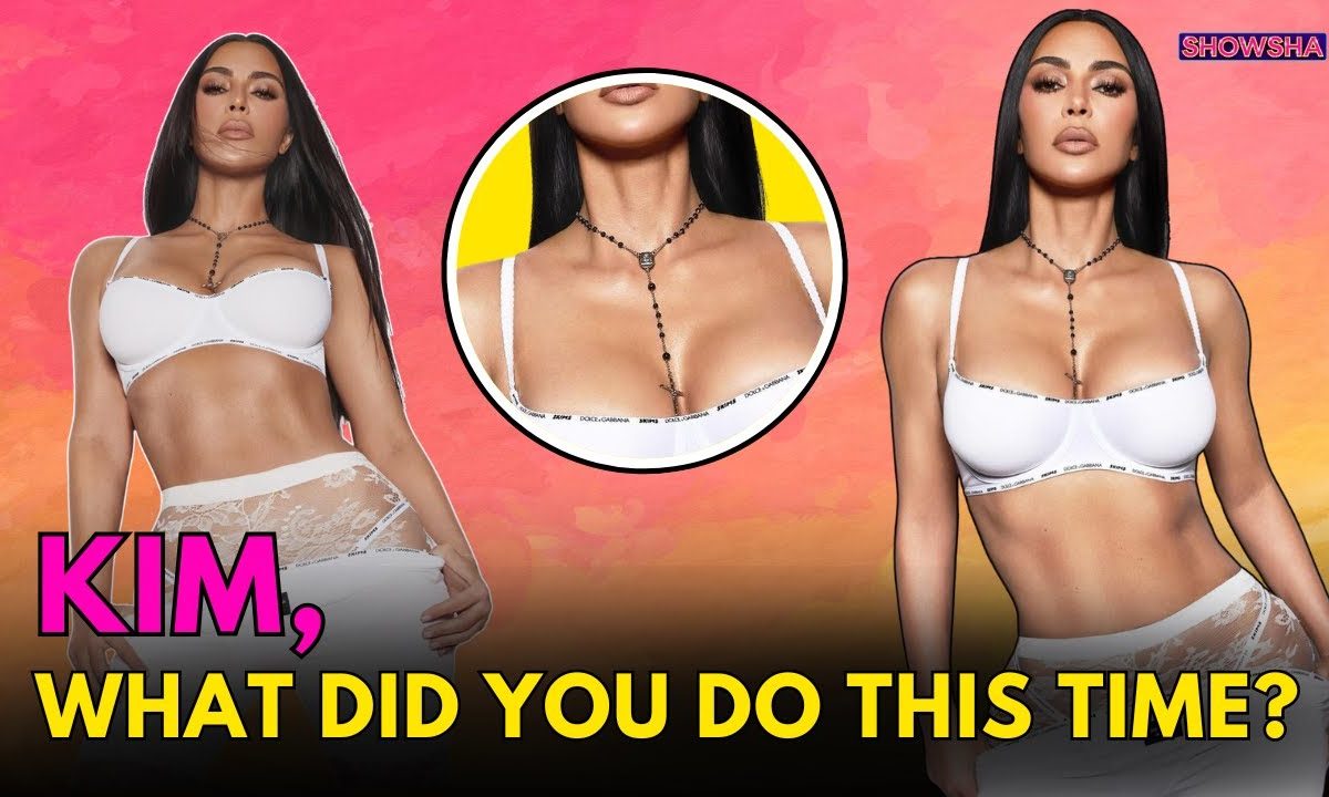 Kim Kardashian Pairs Rosary With Lingerie For Dolce & Gabbana X SKIMS Campaign, Gets Called Out