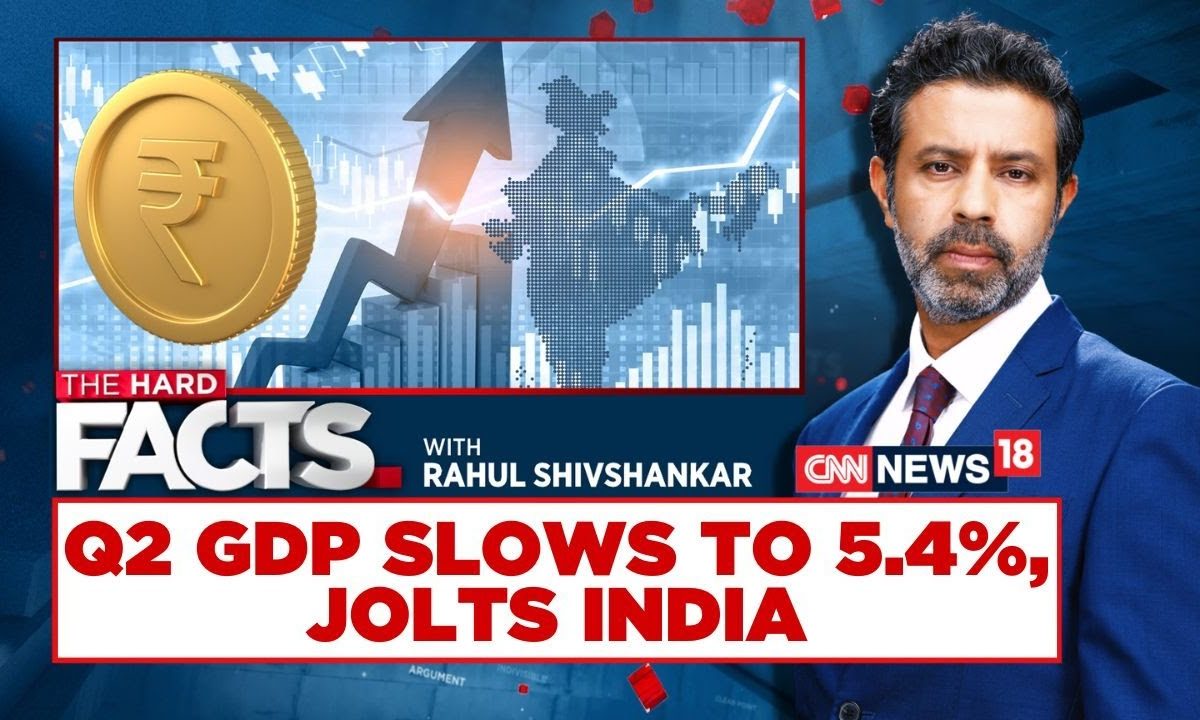 India’s GDP Growth Slowed To 5.4% In July-September, Lowest In 2 Years | India GDP News  | News18