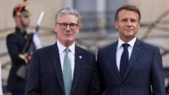 Starmer set for Trump and Ukraine talks with Macron
