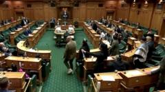 New Zealand MP disrupts parliament with haka protest