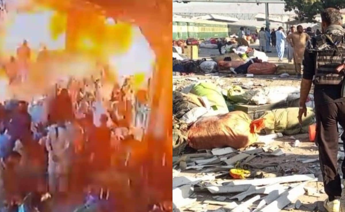 Blast Rocks Railway Station In Pakistan, 24 Killed, CCTV Captures Moment