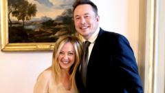 Musk rebuked after siding with Meloni on Italy’s foreign migrant centres