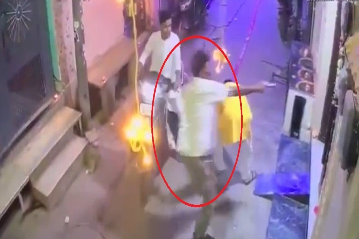 Caught On CCTV: Man Shot Dead In Front Of Son During Diwali Celebrations In Delhi