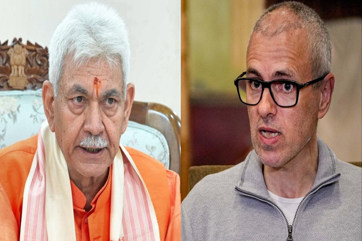 J&K LG Calls Out CM Omar Abdullah After He skips UT Foundation Day Event