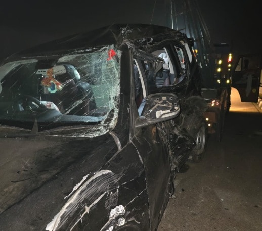 5 Doctors Killed As Scorpio Jumps Divider, Hits Truck On Agra Expressway