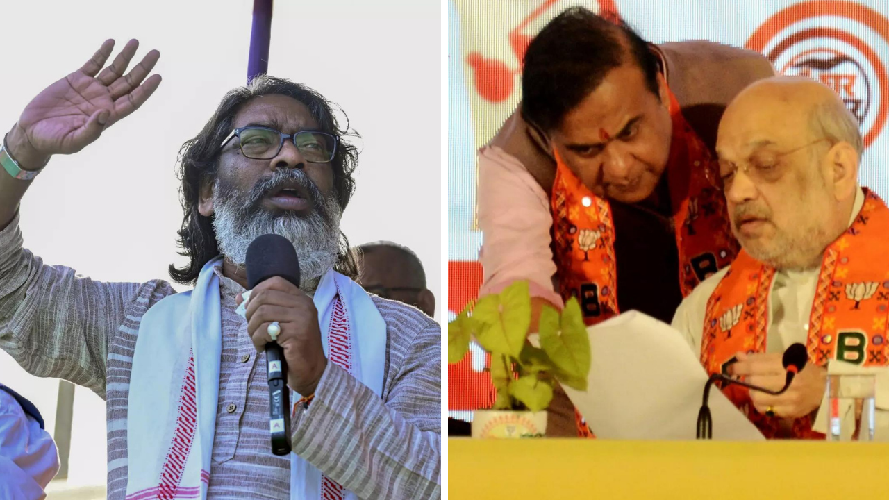Hemant Soren hits back at Amit Shah’s infiltration claims with Sheikh Hasina jibe