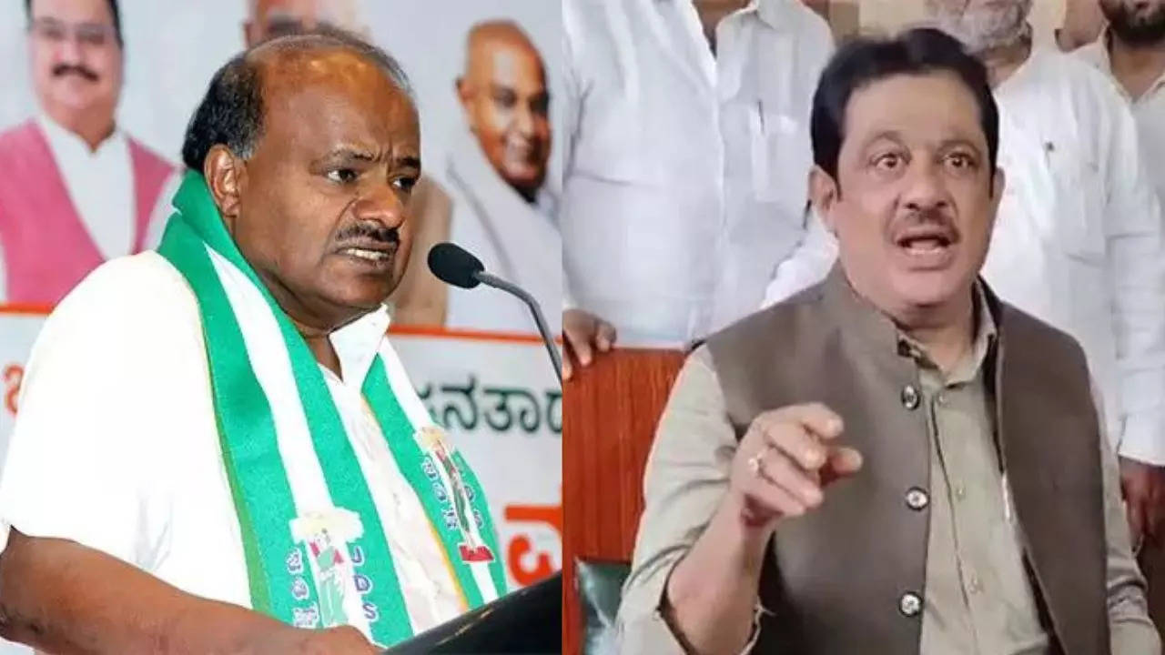 Zameer Ahmed’s ‘kaliya’ remark on HD Kumaraswamy sparks outrage